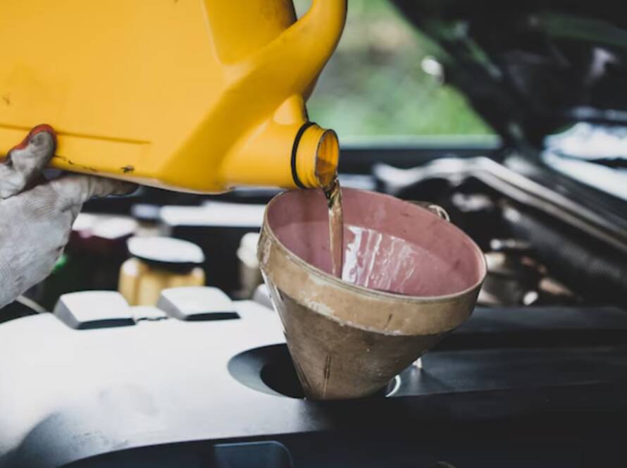 vehicle oil change